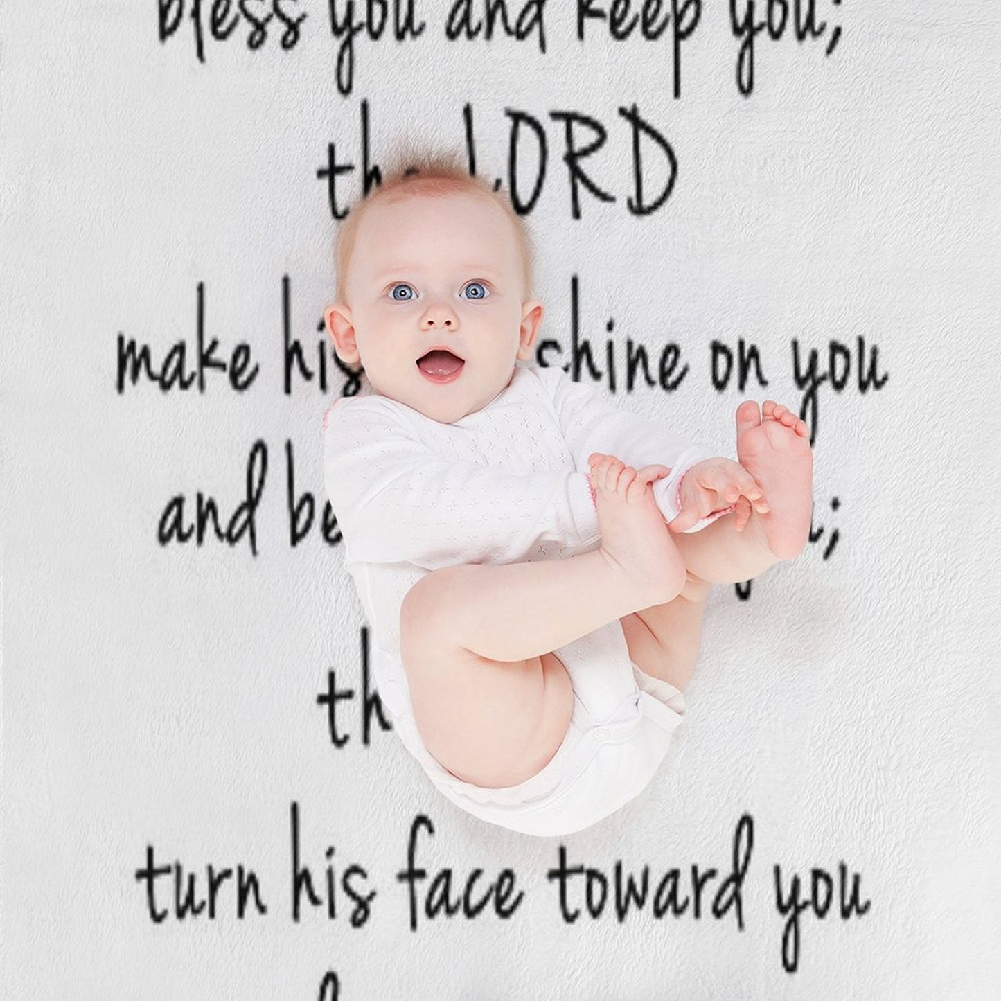 The Lord Bless You And Keep You Throw Blanket