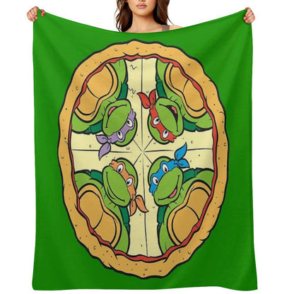Pizza Time Throw Blanket