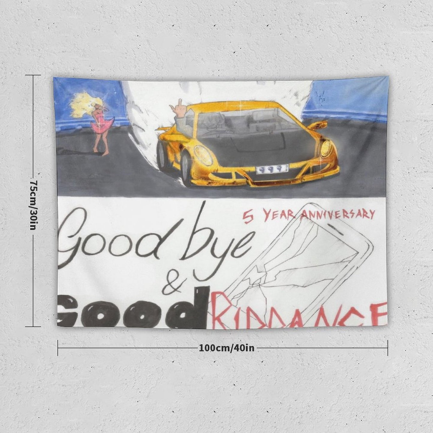 Goodbye & Good Riddance (5 Year Anniversary Edition) Tapestry