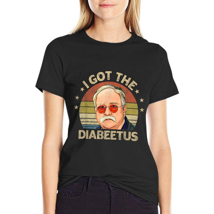Retro I Got The Diabeetus Funny Diabetes Type 1 2 Awareness T-Shirt