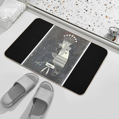 Ancient Egyptian Pattern Bath Mat