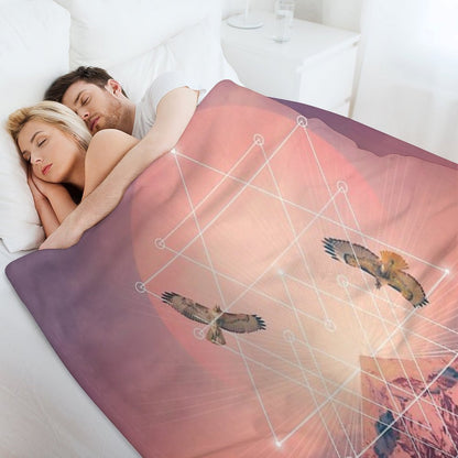 Find The Strength To Rise Up Throw Blanket