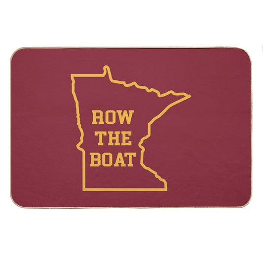 Row The Boat MN Outline Bath Mat