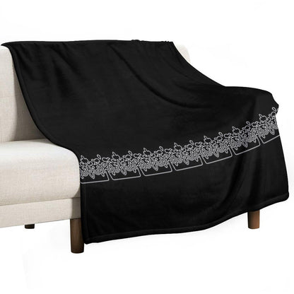 Nier Automata - 2B's Dress Throw Blanket