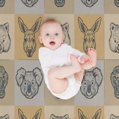 Australian Animals Throw Blanket