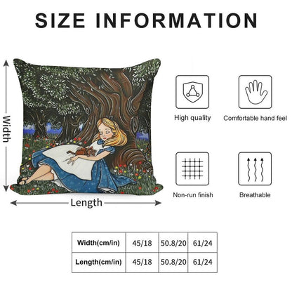 - Alice #2 - Soft Easy Maintenance Throw Pillow