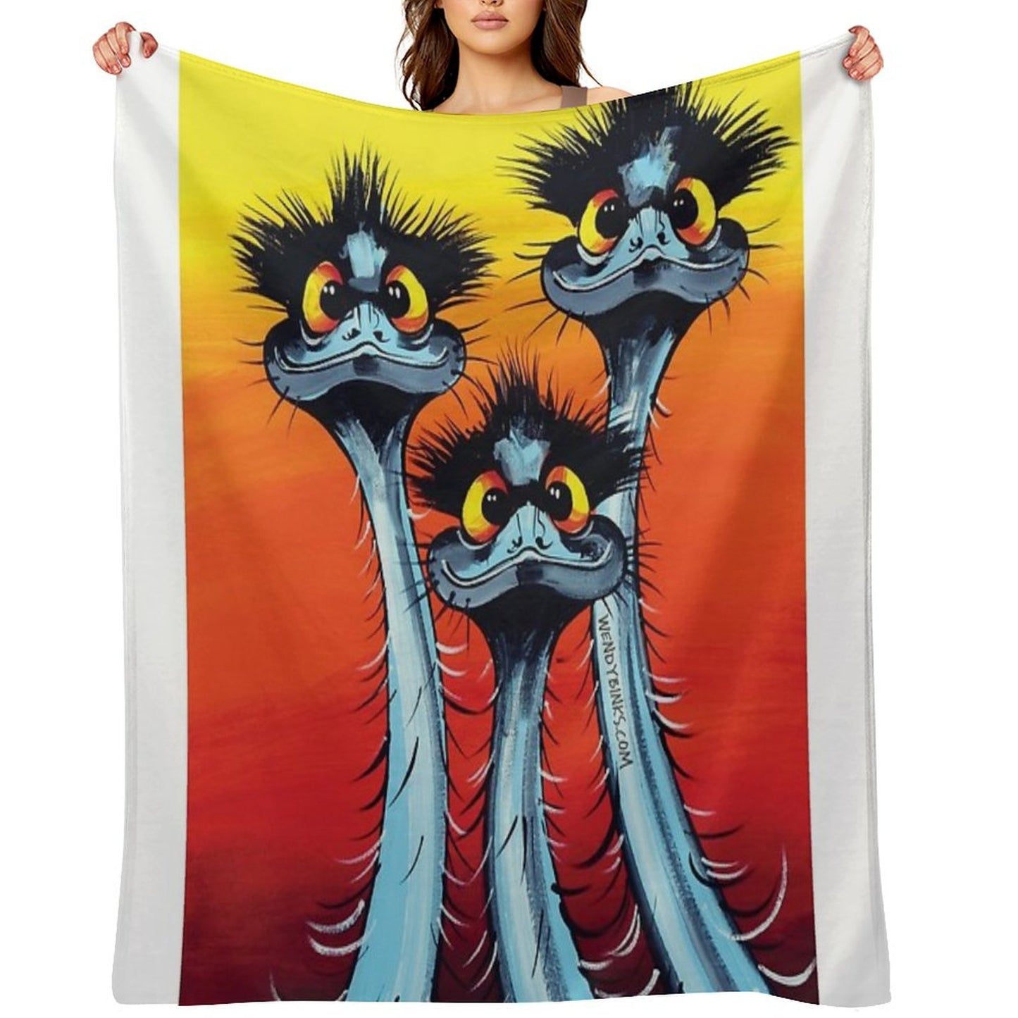 We Didn't Do It ! Throw Blanket