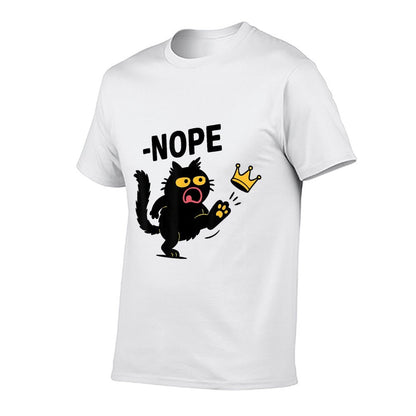No Kings in America Black Cat  Moisture-wicking T-Shirt
