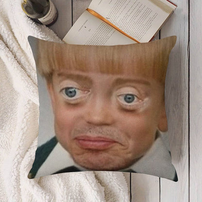 Steve Buscemi Boy Linen Throw Pillow Cover
