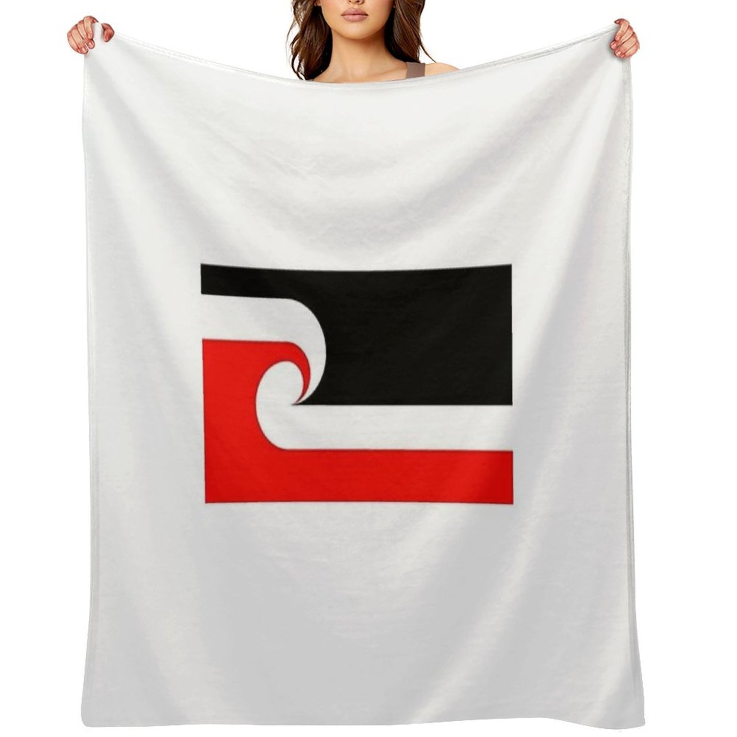 Maori Flag Throw Blanket