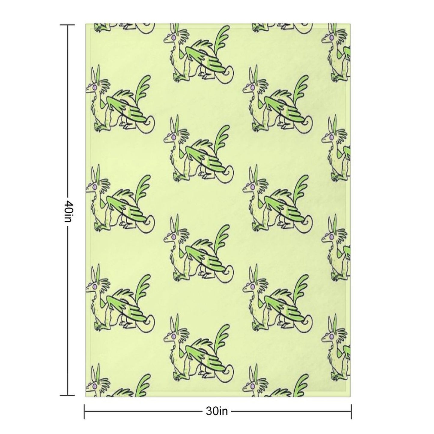 Willowyrm Throw Blanket