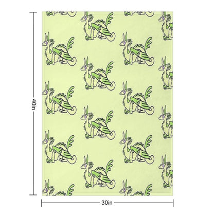 Willowyrm Throw Blanket