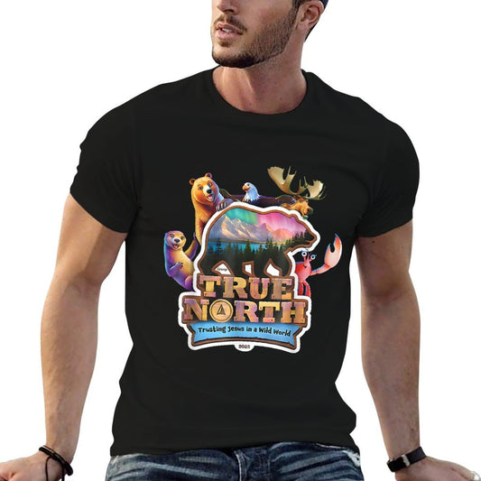 True North VBS 2025 Trusting Jesus Wilderness Christian  Versatile T-Shirt