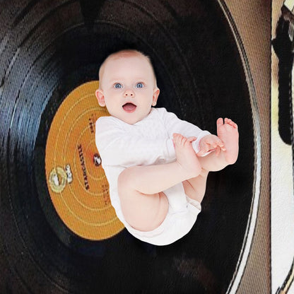 Vintage Pioneer Turntable 1976 Electronics PL-117D Throw Blanket