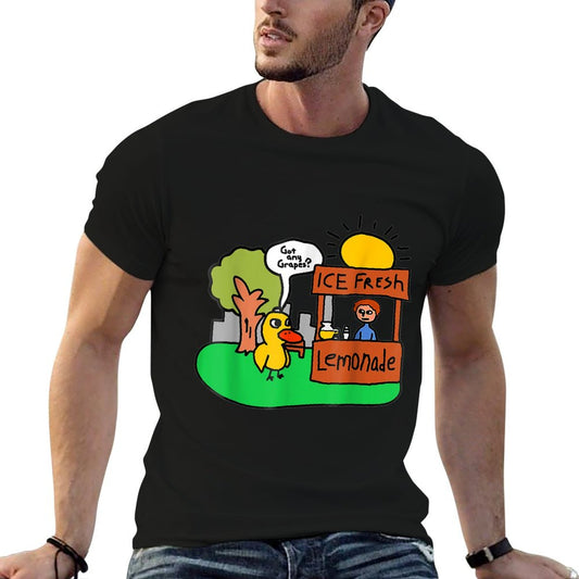 Ice Fresh Lemonade Got Any Grapes Duck Funny Gift T-Shirt