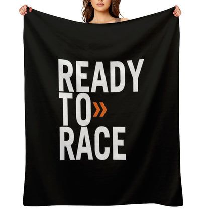 Ready to Race Throw Blanket