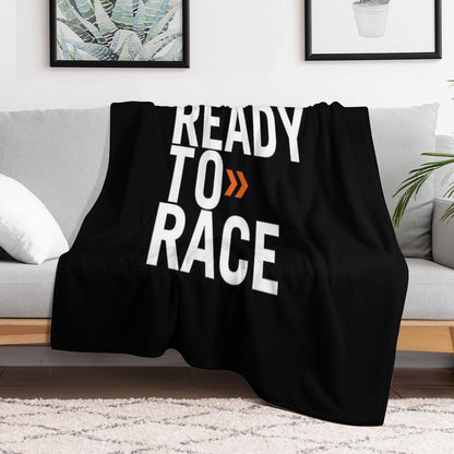 Ready to Race Throw Blanket