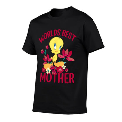 Looney Tunes Mother&#39;s Day Tweety Worlds Best Mom T-Shirt