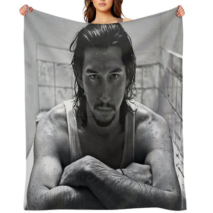 Adam Driver Throw Blanket
