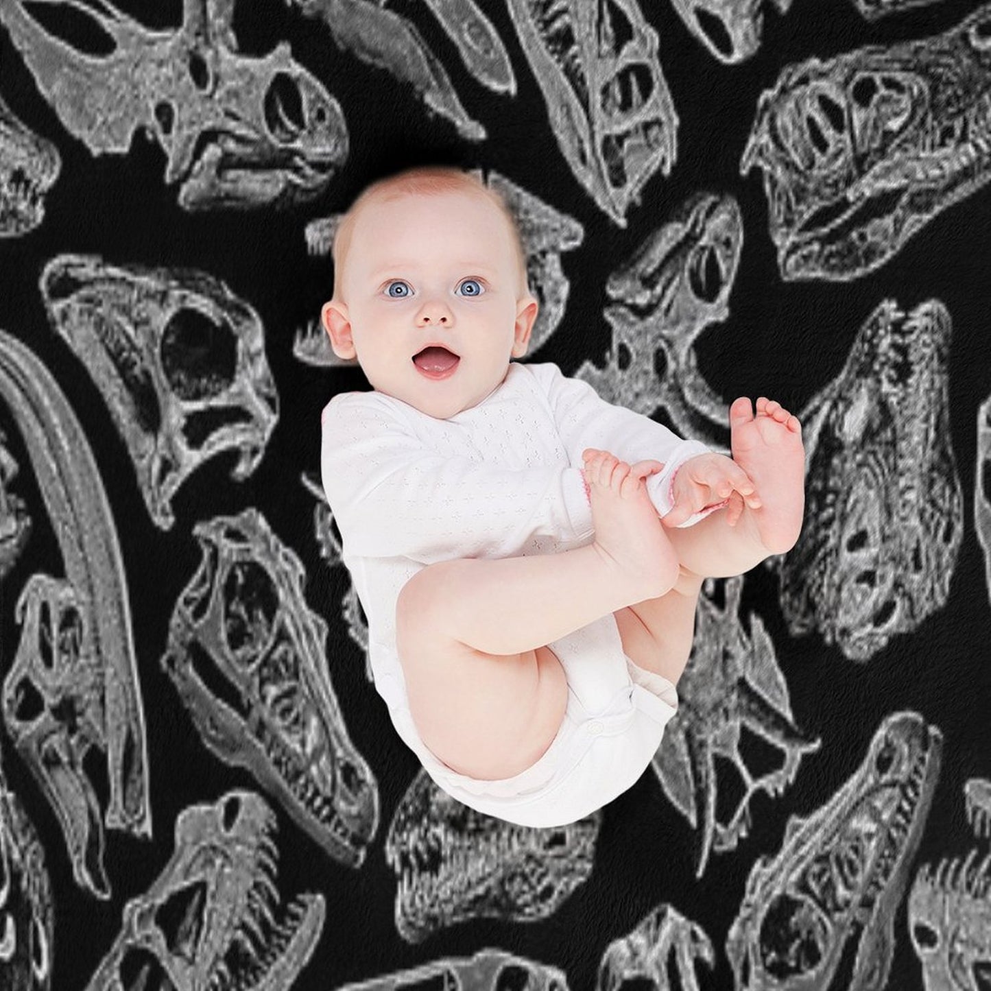 Paleontology Dream II Throw Blanket