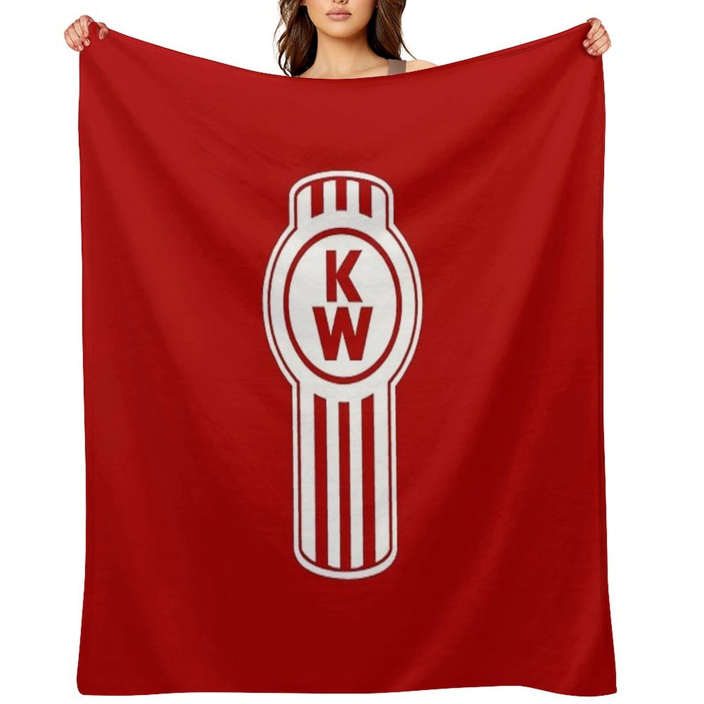 Kenworth Truck Logo Throw Blanket