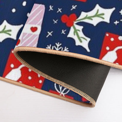 Winter Pattern Durable Bath Mat