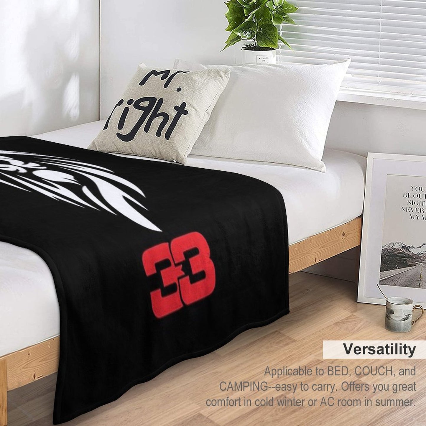 F Max Verstappen Throw Blanket