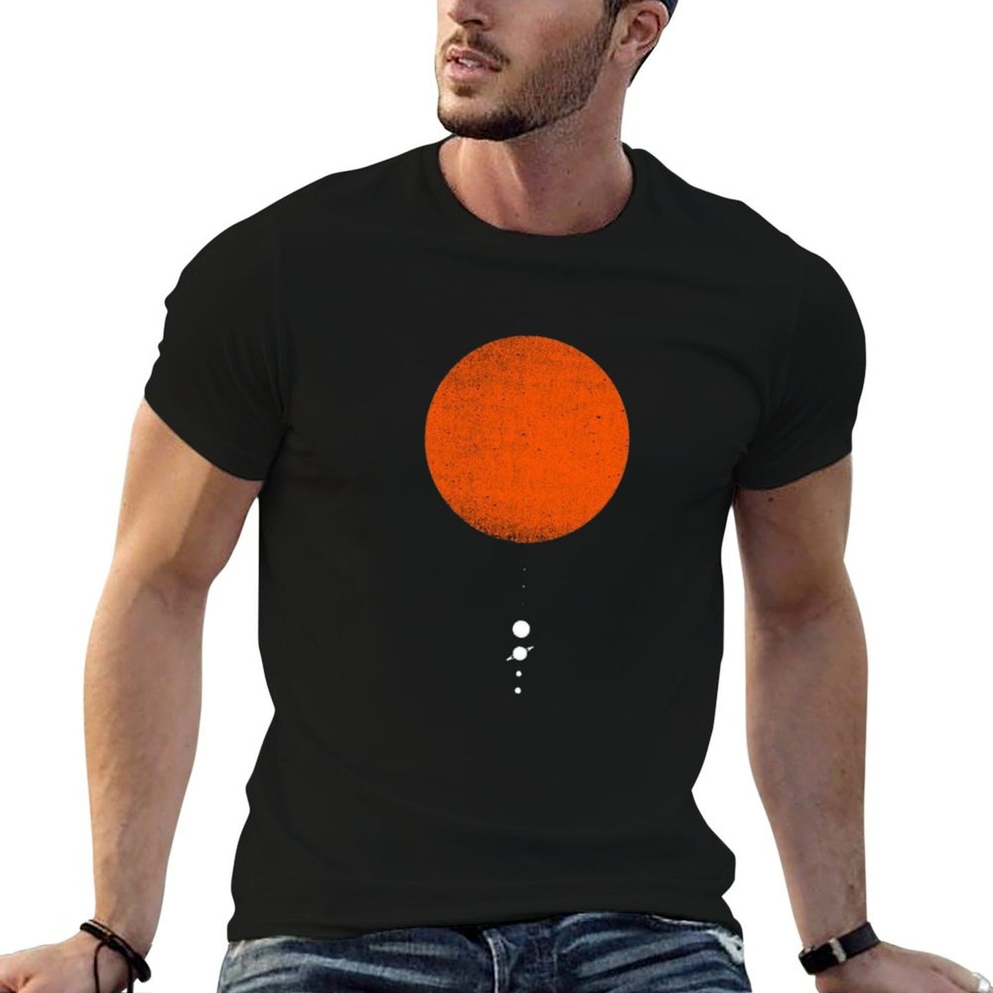 Minimal Solar System  Wrinkle-resistant T-Shirt