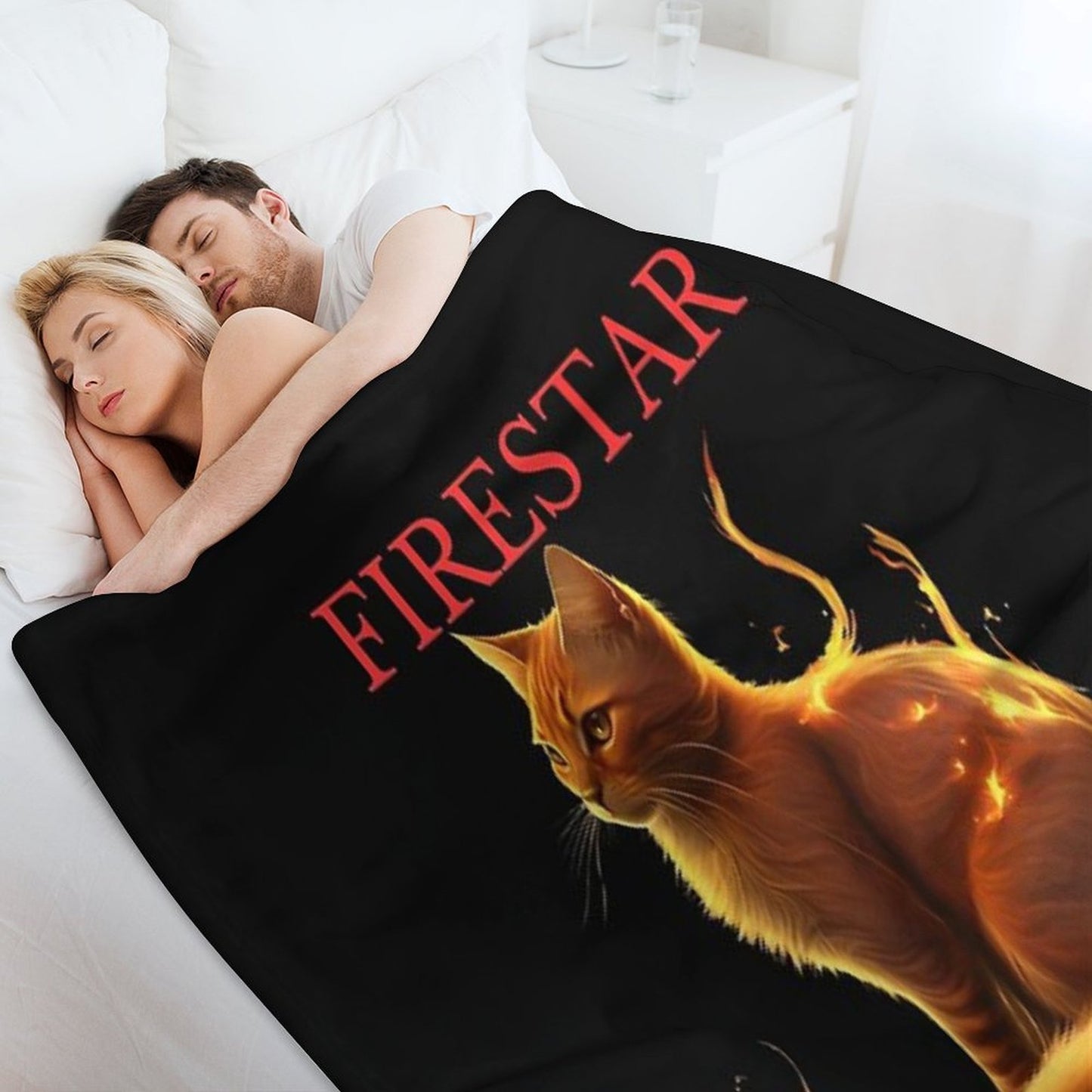 Warrior Cats - Firestar Throw Blanket