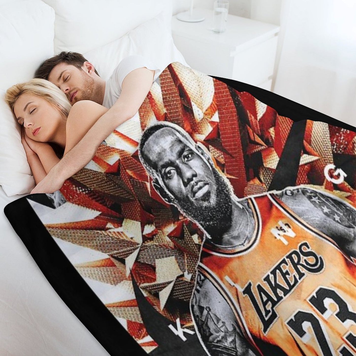 The King James 23 Throw Blanket