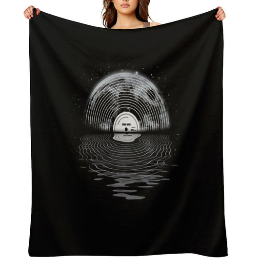Moon Song Throw Blanket