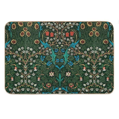 Blackthorn by William Morris, 1892 Bath Mat
