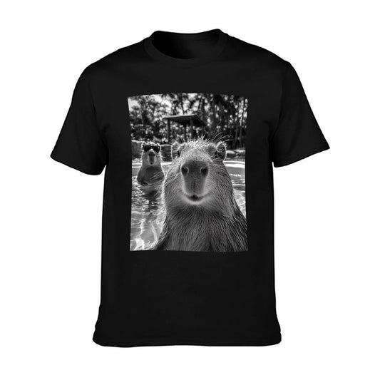 Cool Capybara Selfie T-Shirt