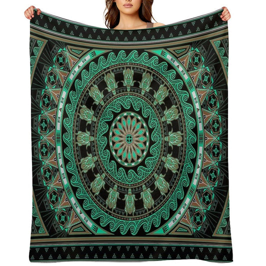The Turtle (Keya) Throw Blanket