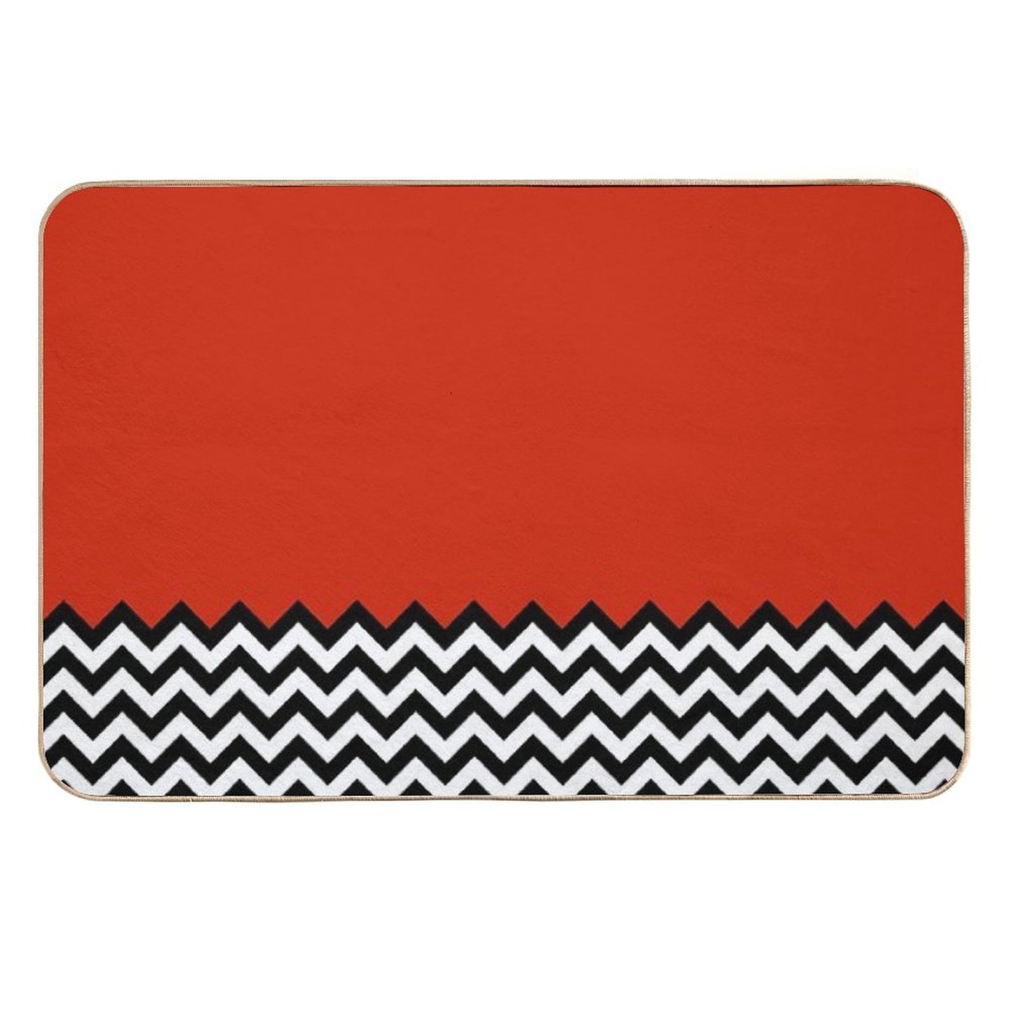 Black Lodge (Twin Peaks) Inspired Graphic  Easy To Clean Bath Mat