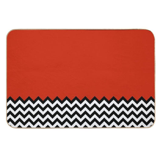 Black Lodge (Twin Peaks) Inspired Graphic  Easy To Clean Bath Mat