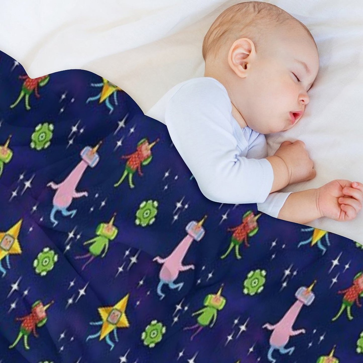 Katamari Space Pattern Throw Blanket