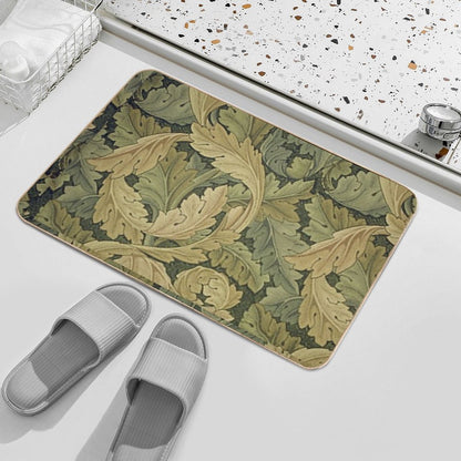 William Morris Acanthus Pattern Bath Mat