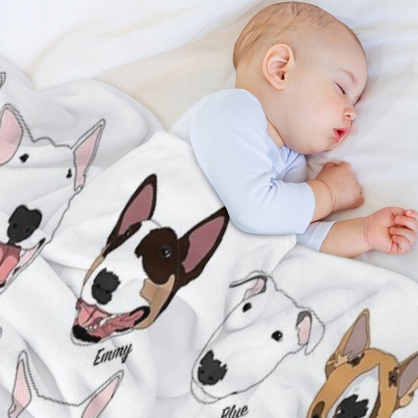 Glasgow Bull Terrier Club Throw Blanket