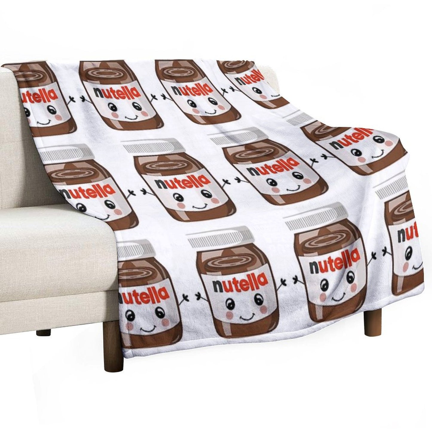 Nutella Cutie Throw Blanket