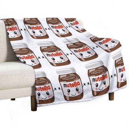 Nutella Cutie Throw Blanket