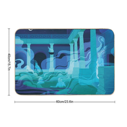 Night at The Baths - Aqua Bath Mat