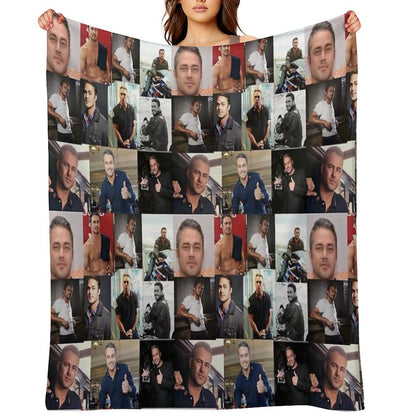 Taylor Kinney Or Kelly Severide Throw Blanket