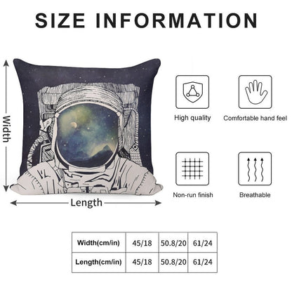 Dreaming Of Space Soft Home Decor Throw Pillow