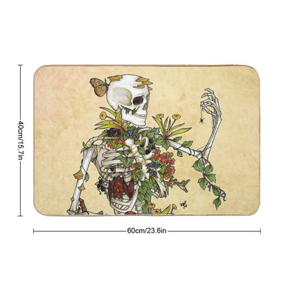 Bones And Botany Bath Mat
