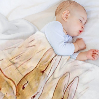 Flopsy, Mopsy And Cottontail Throw Blanket