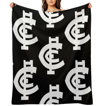 Carlton-logo Throw Blanket