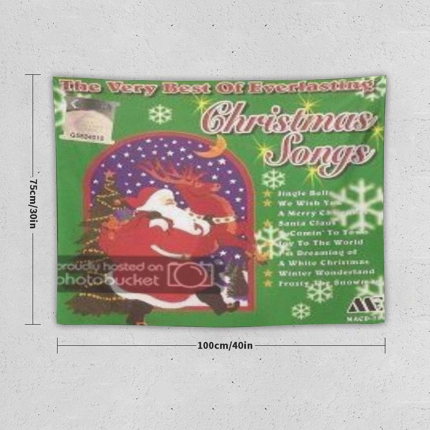 The Very Best of Everlasting Christmas Songs Tapestry