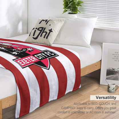 Exeter City FC Throw Blanket