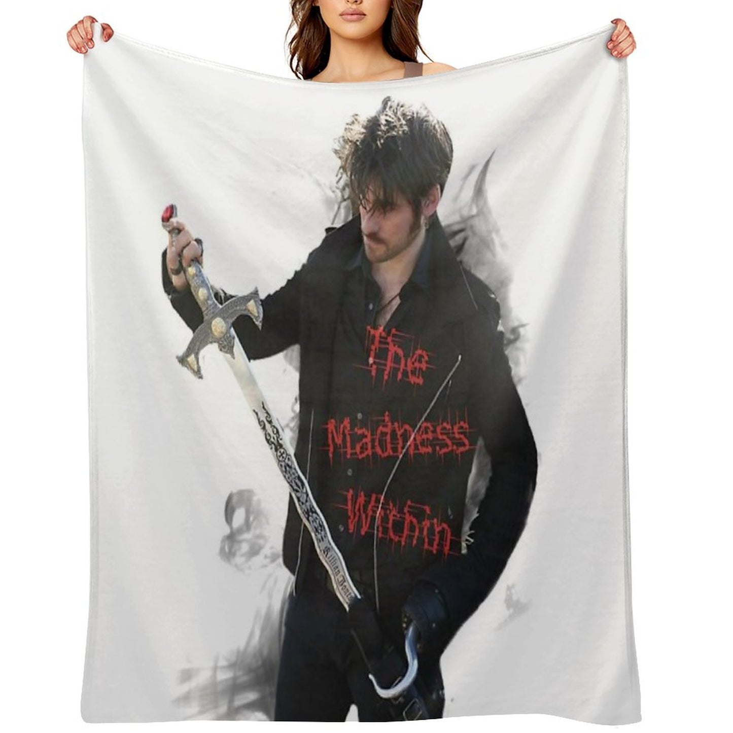 The Madness Within Throw Blanket